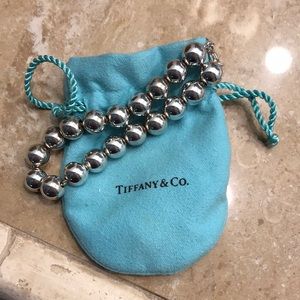 Tiffany & Co. silver beaded bracelet